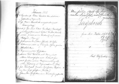 Tagebuch eines Deutsch Beneschauers 1907-10