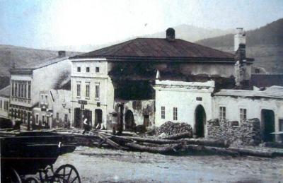 Deutsch Beneschau nach Brand 1897