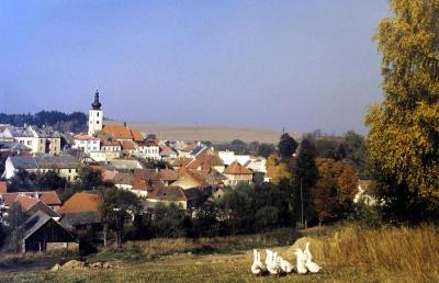 Ortsansicht Deutsch Beneschau 1990