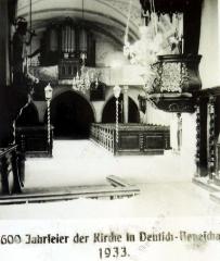600-Jahr-Feier der Kirche in Deutsch Beneschau 1933