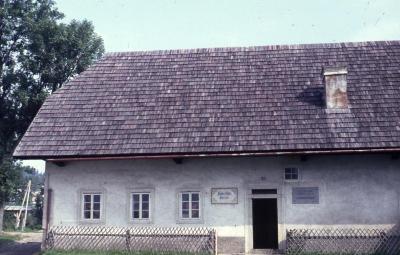 1988 Südböhmen_Zehrl_026 Oberplan, Geburtshaus von Adalbert Stifter.jpg