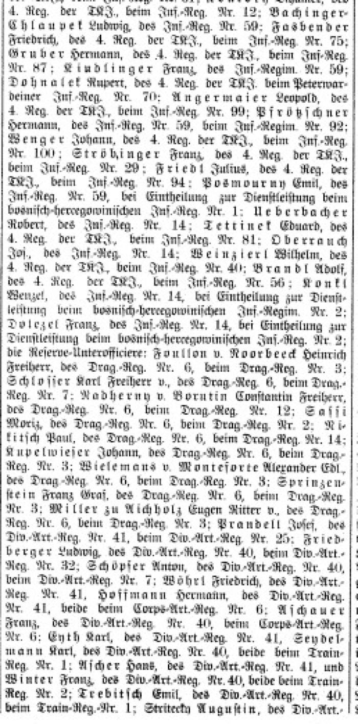 1900-01-04 004 Militärisches  [Linzer Volksblatt].png