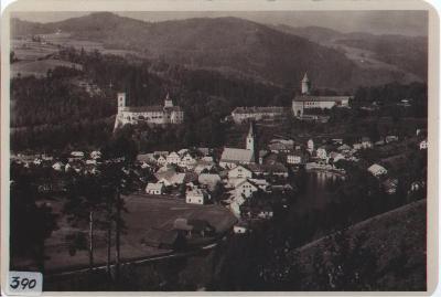 Stadtansicht Rosenberg etwa 1929